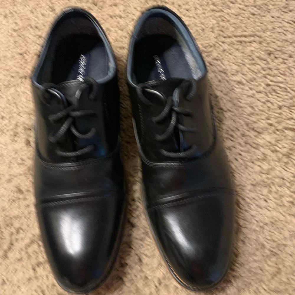 Classic Black Boy’s Dress Shoes